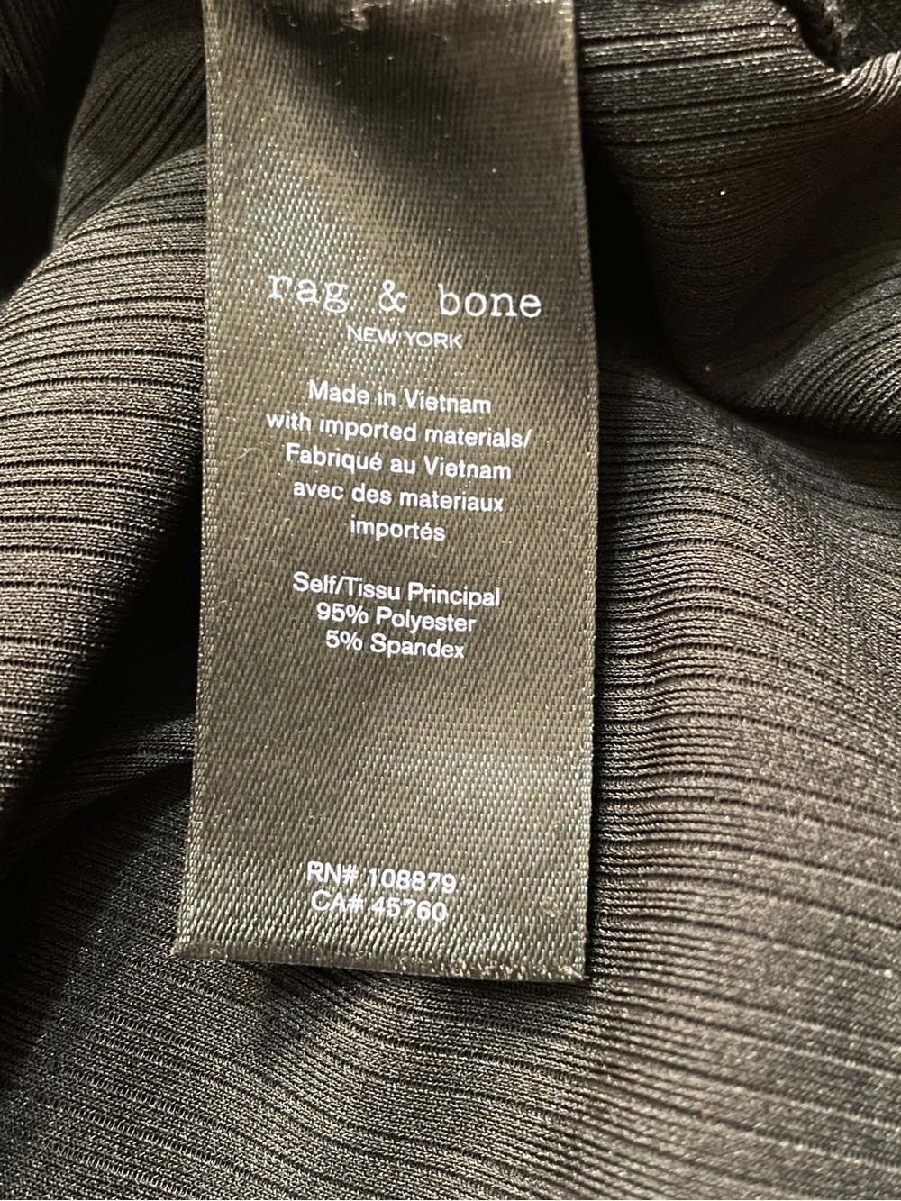 rag & bone Ribbed Tank Dress - Picture 6 of 7